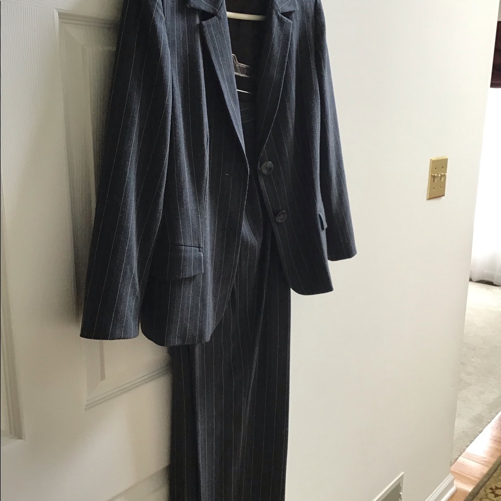 Jones New York Pinstripe Suit